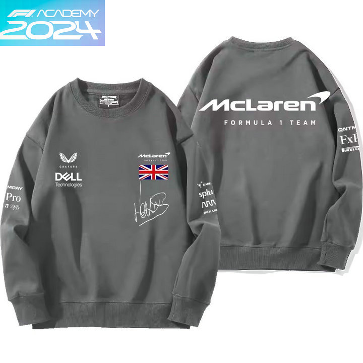 2023 Sweatshirt McLaren F1 homme sans capuche